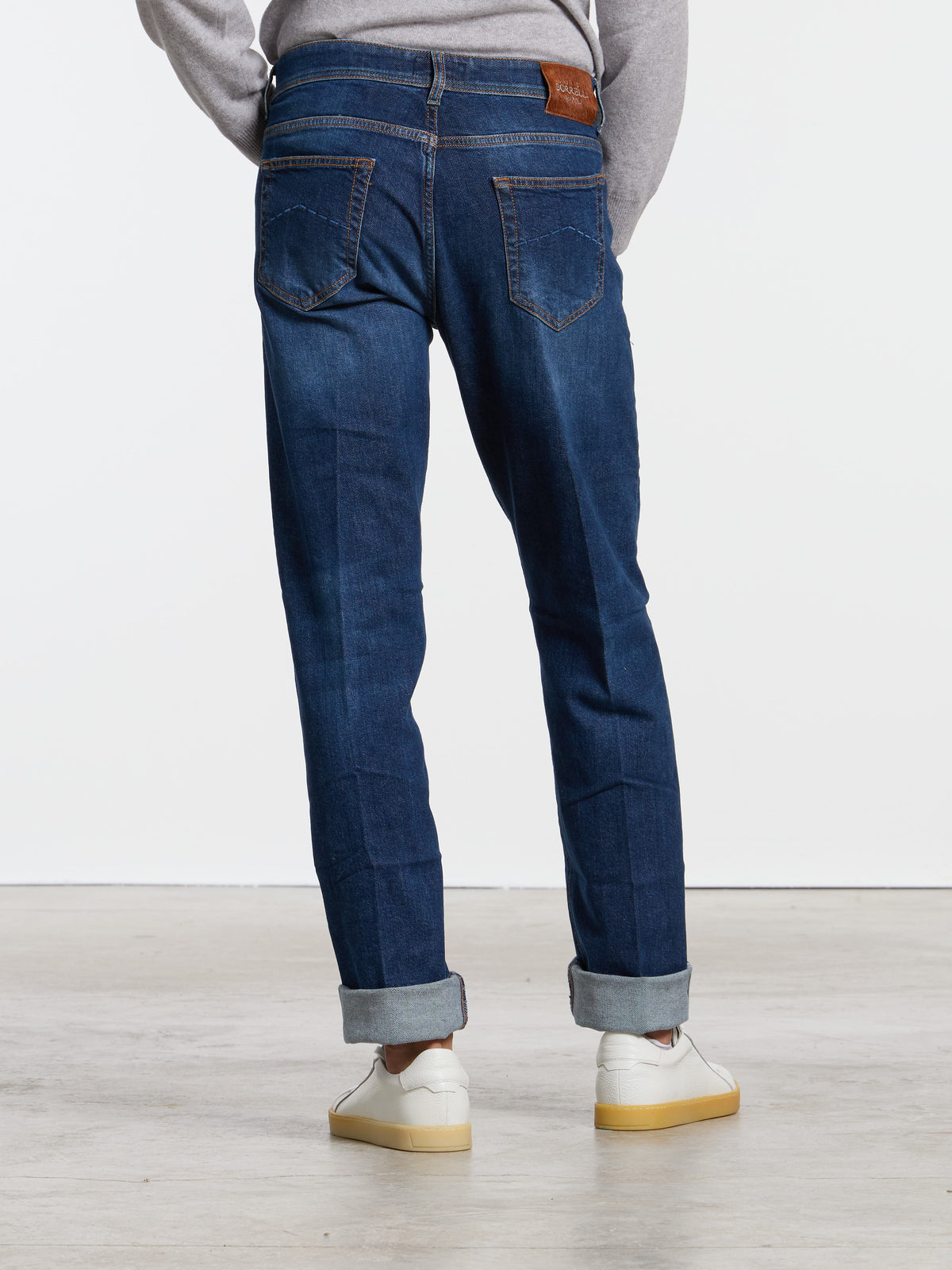"ROYAL COLLECTION" CARACCIOLO JEANS - DENIM BLUE