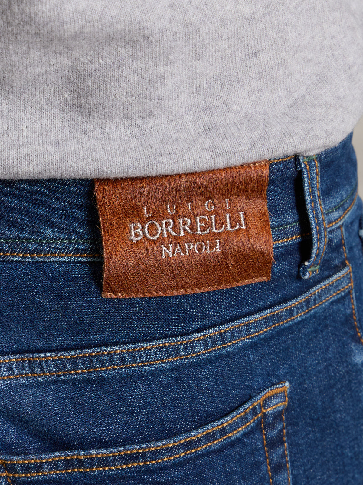 "ROYAL COLLECTION" CARACCIOLO JEANS - DENIM BLUE