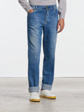 "MARECHIARO" MODEL JEANS - DENIM LIGHT BLUE