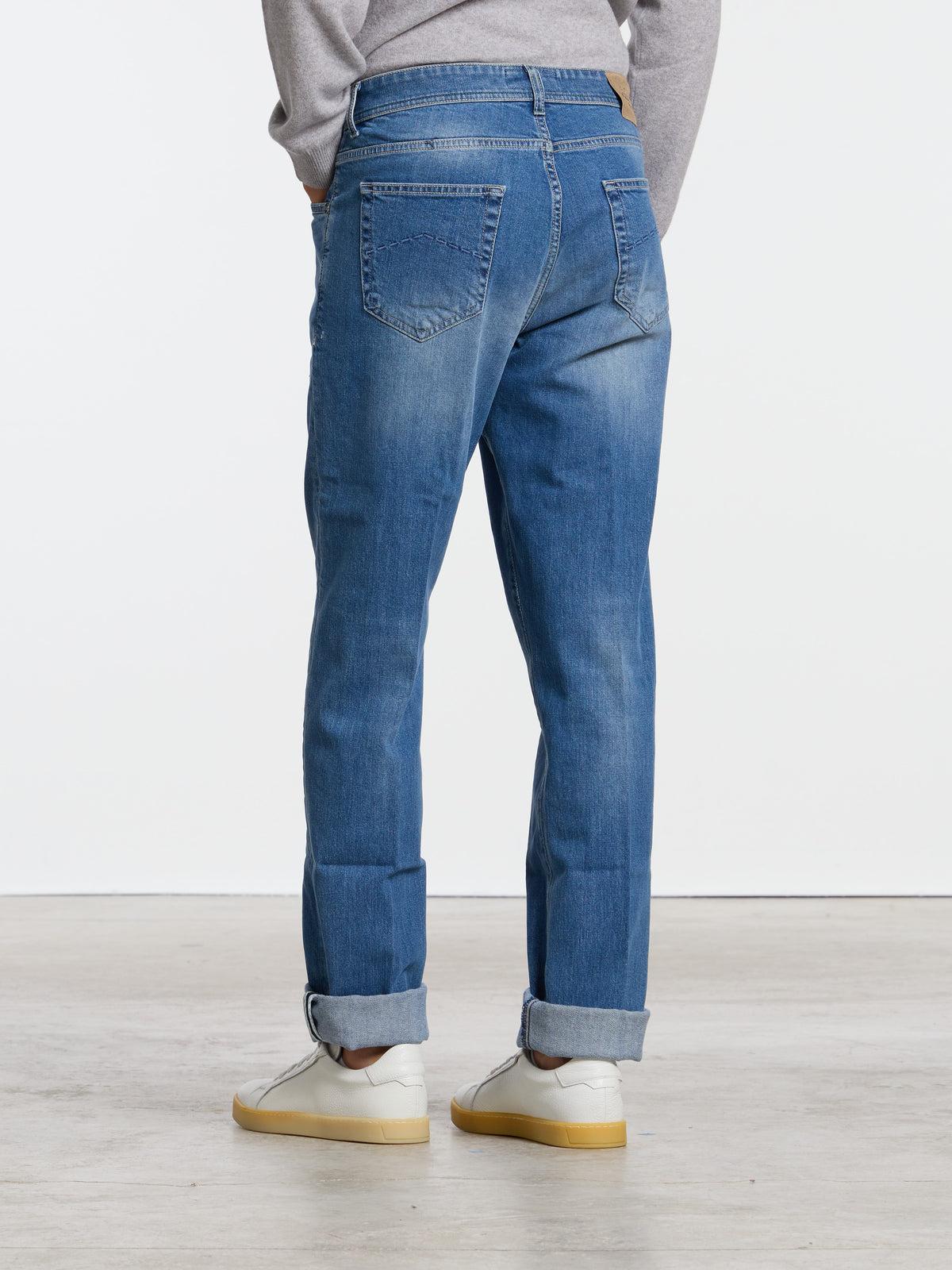 "MARECHIARO" MODEL JEANS - DENIM LIGHT BLUE