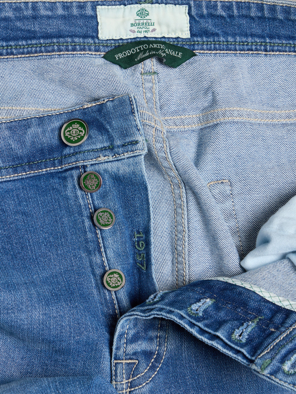 "MARECHIARO" MODEL JEANS - DENIM LIGHT BLUE