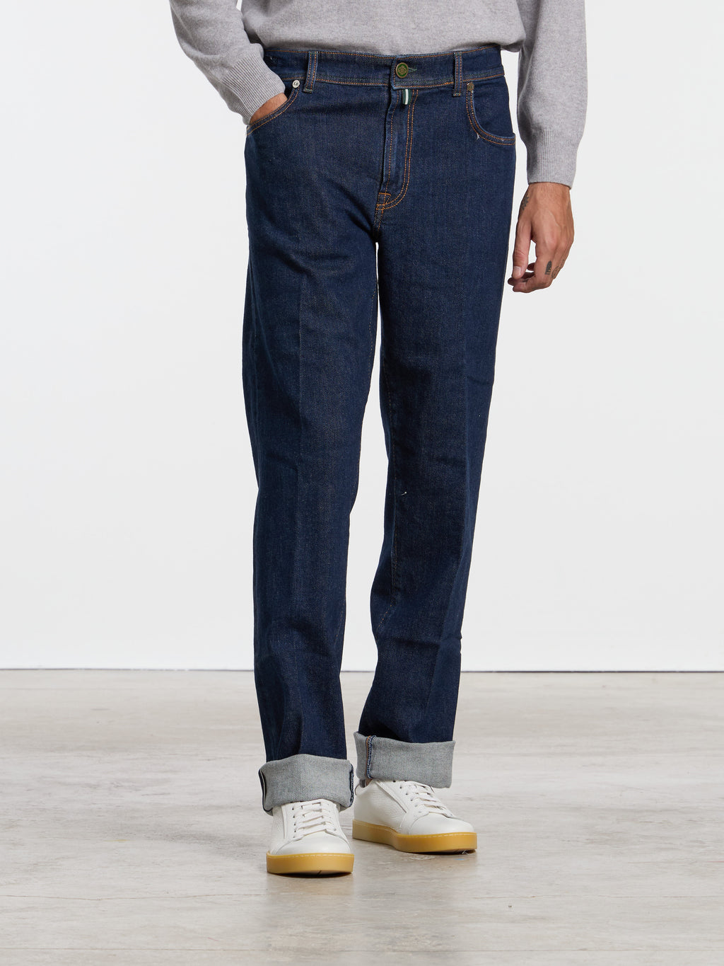 "ROYAL COLLECTION" CAMERELLE JEANS - DENIM BLUE