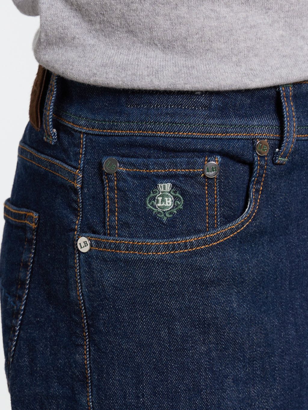 "ROYAL COLLECTION" CAMERELLE JEANS - DENIM BLUE