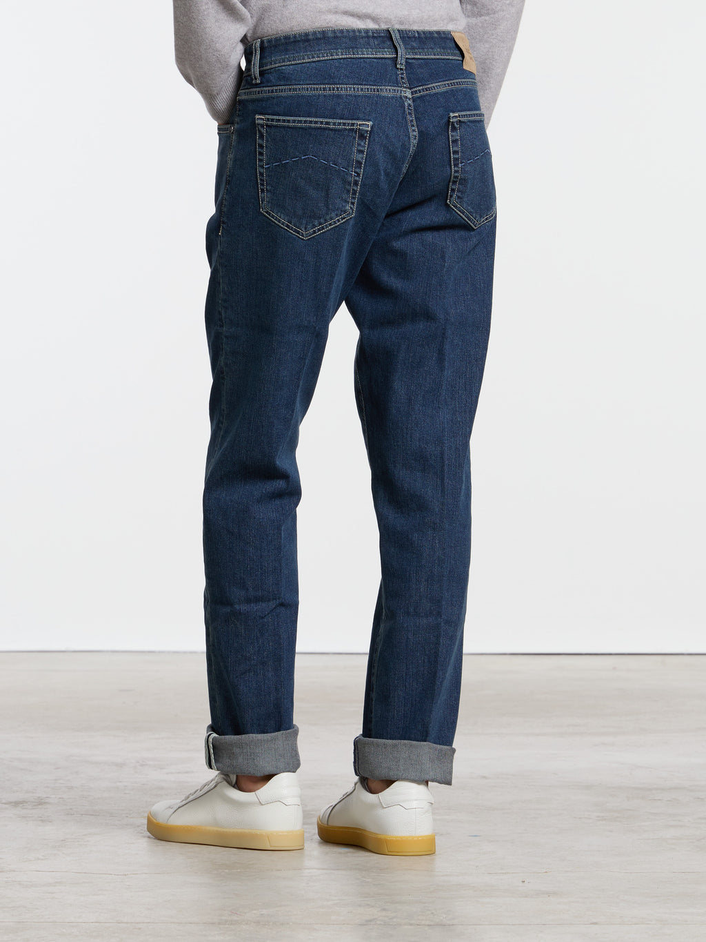 "CAMERELLE" MODEL JEANS - DENIM BLUE