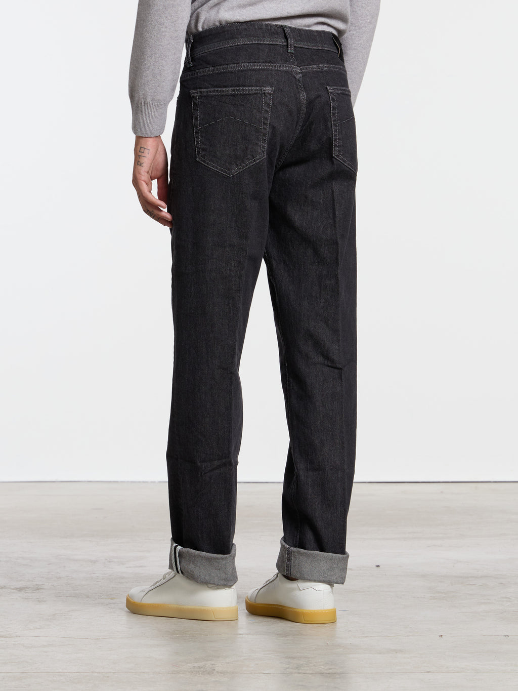 "CAMERELLE" MODEL JEANS - DENIM BLACK