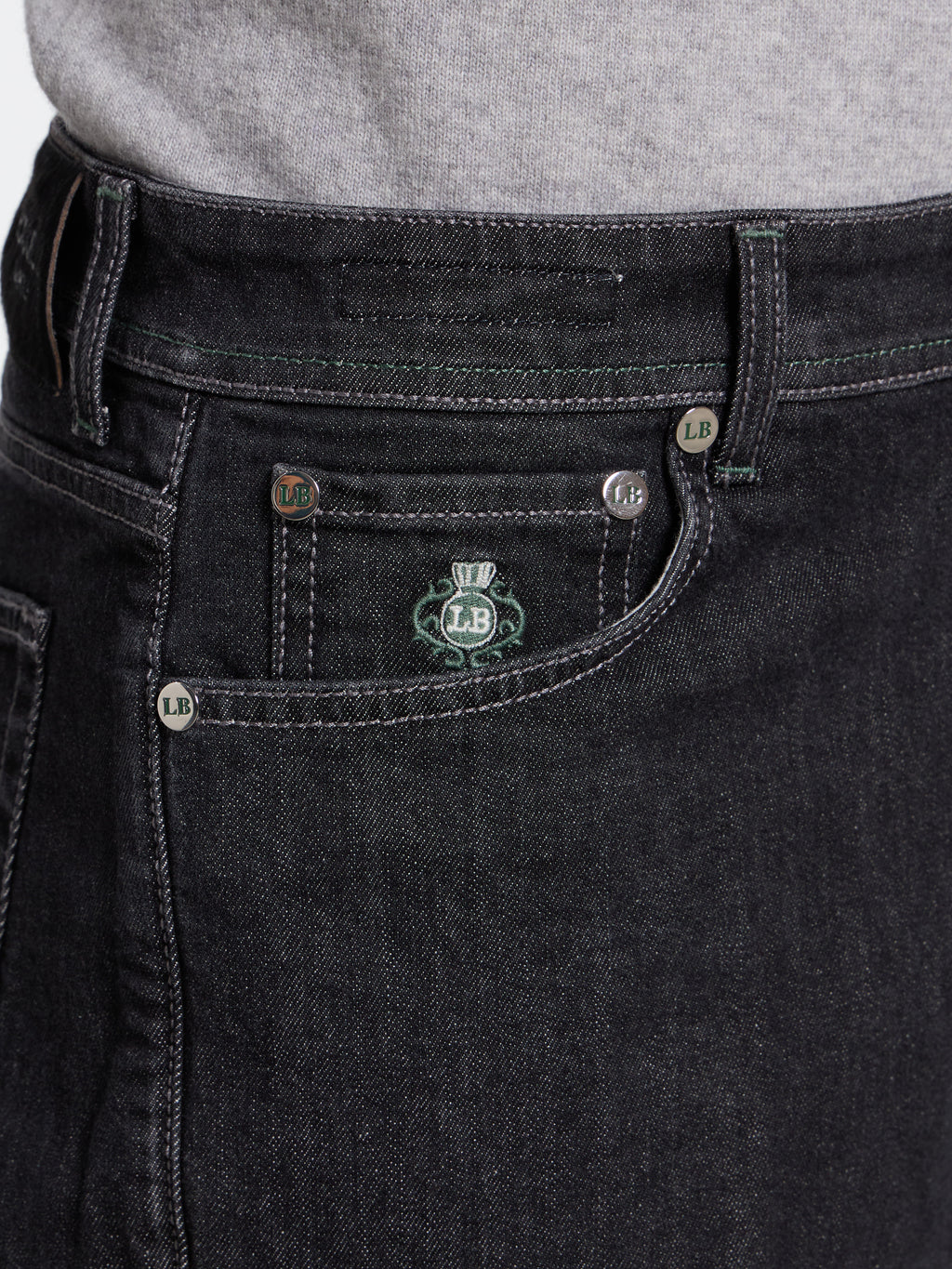 "CAMERELLE" MODEL JEANS - DENIM BLACK