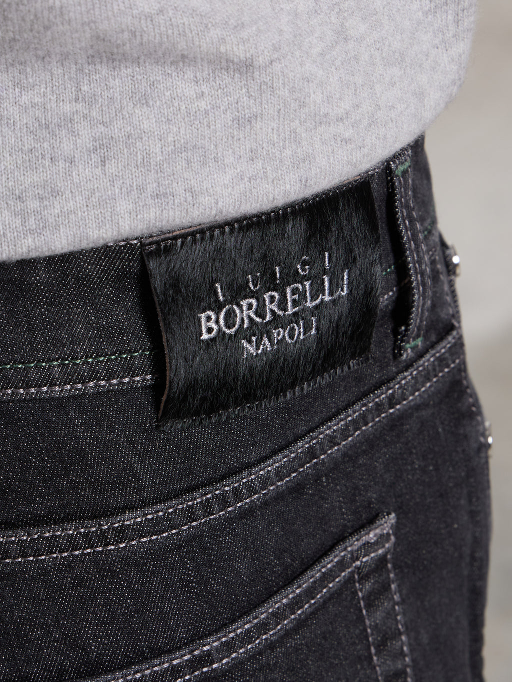 "CAMERELLE" MODEL JEANS - DENIM BLACK