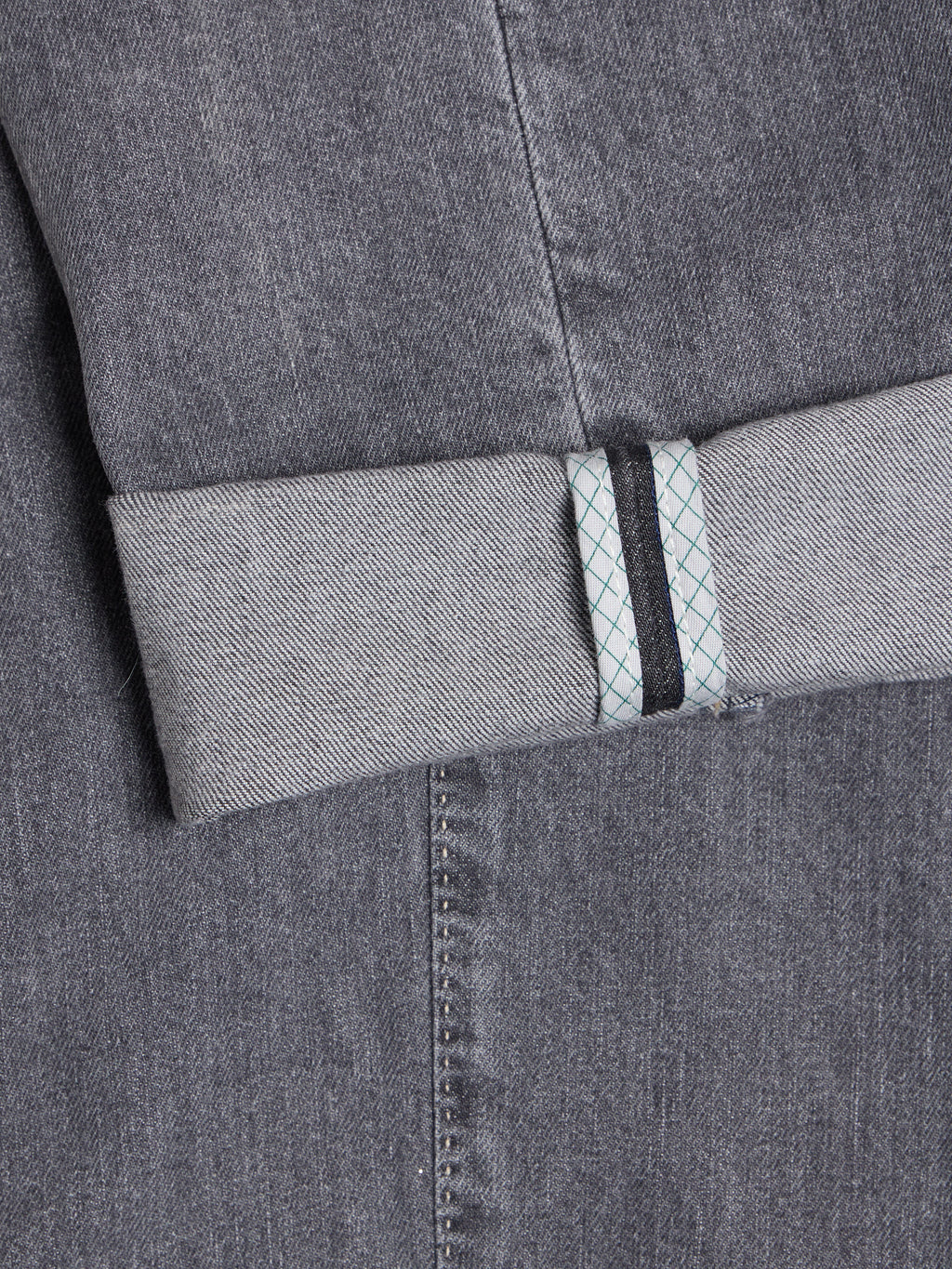 "CARACCIOLO" MODEL JEANS - DENIM GREY