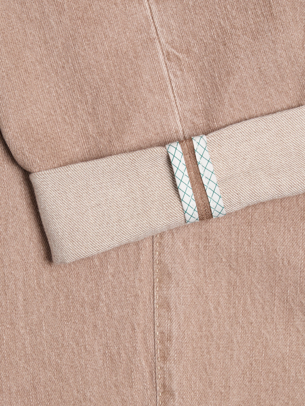 "CARACCIOLO" MODEL JEANS - DENIM BEIGE