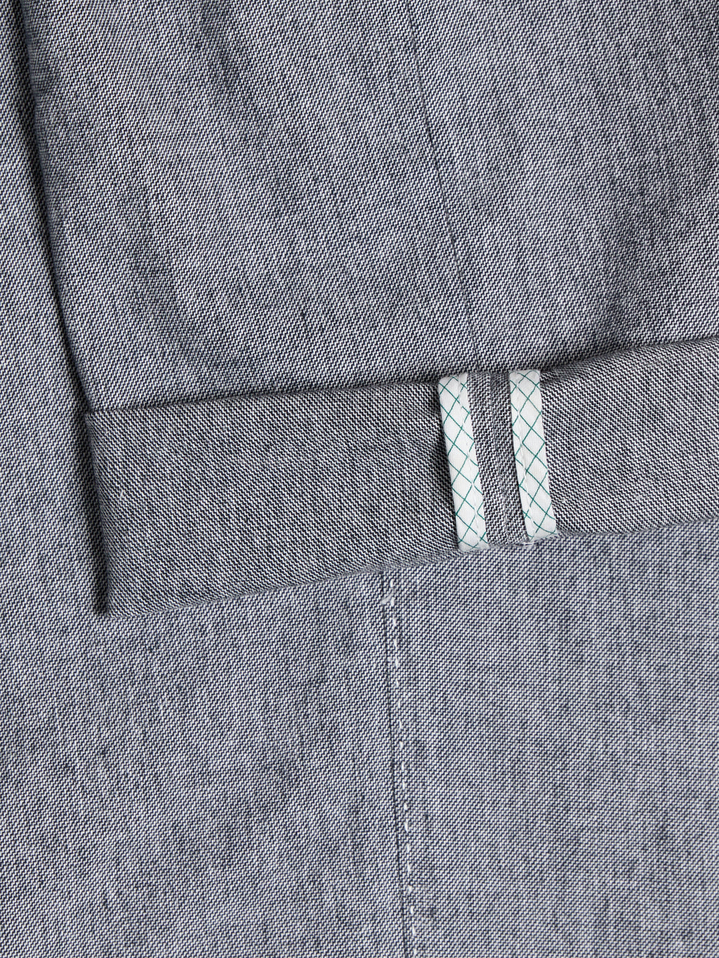 "CAMERELLE" COTTON TROUSERS - LIGHT GREY