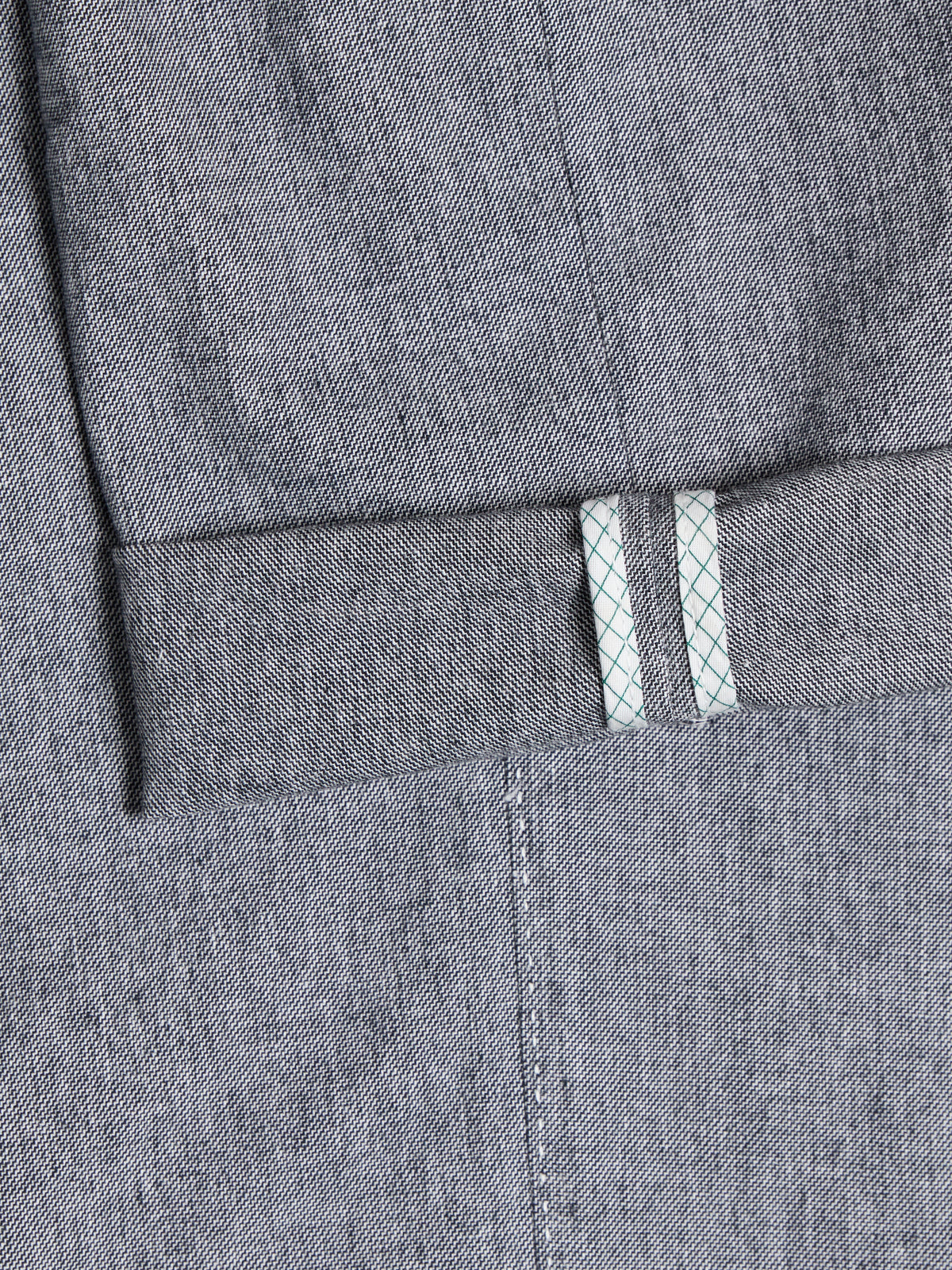 "CAMERELLE" COTTON TROUSERS - LIGHT GREY