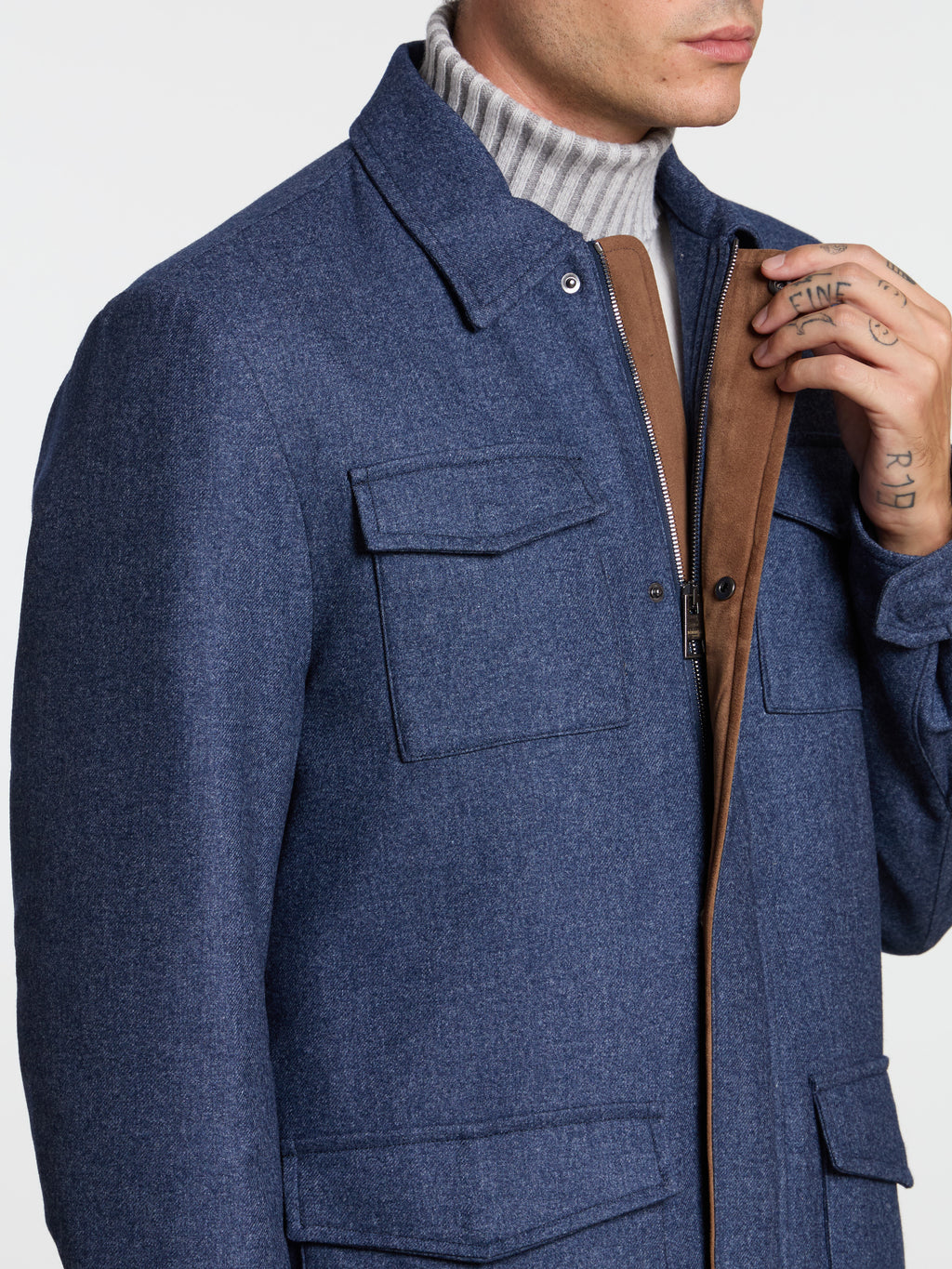 FIELD JACKET - BLUE