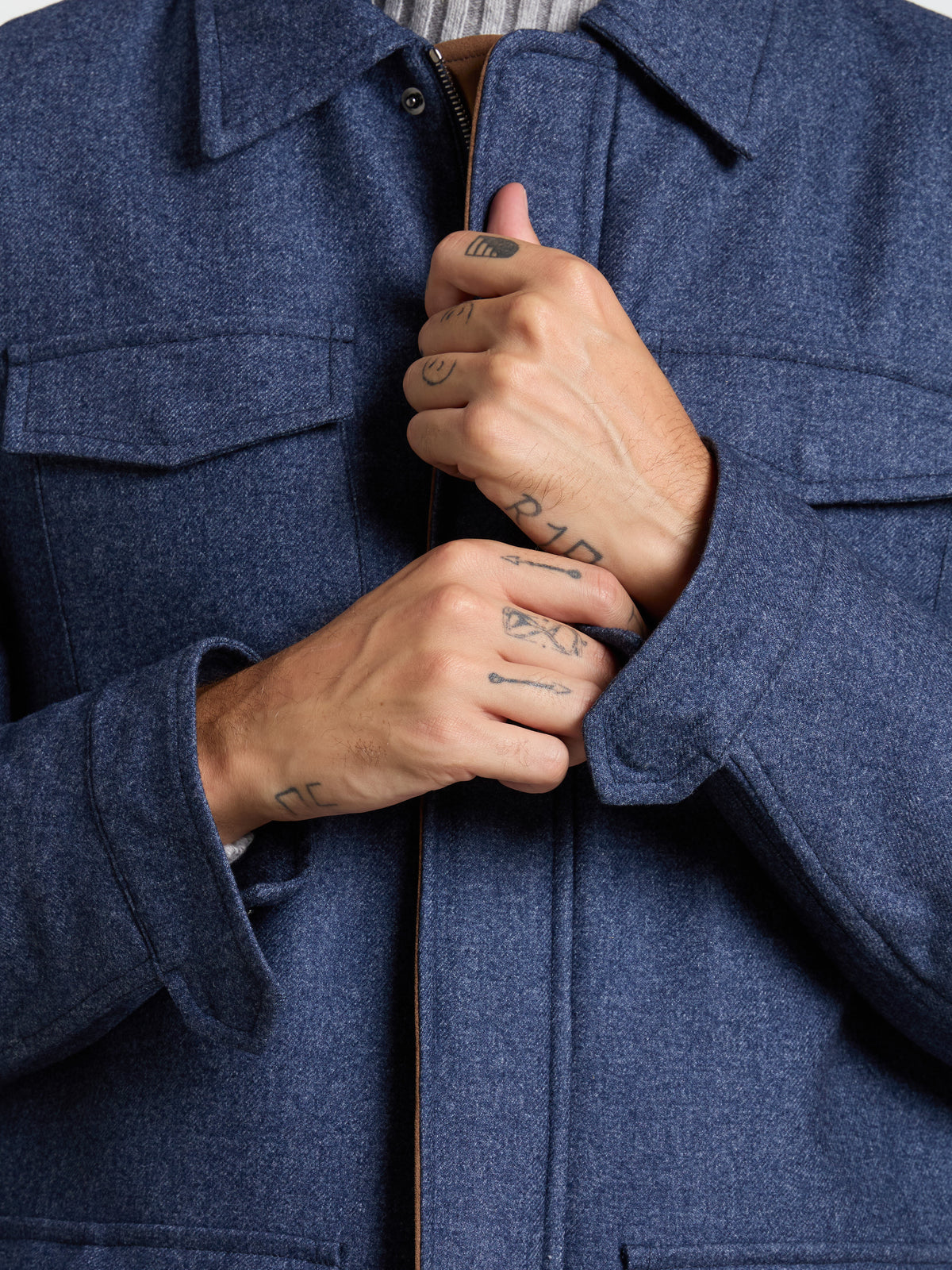 FIELD JACKET - BLUE