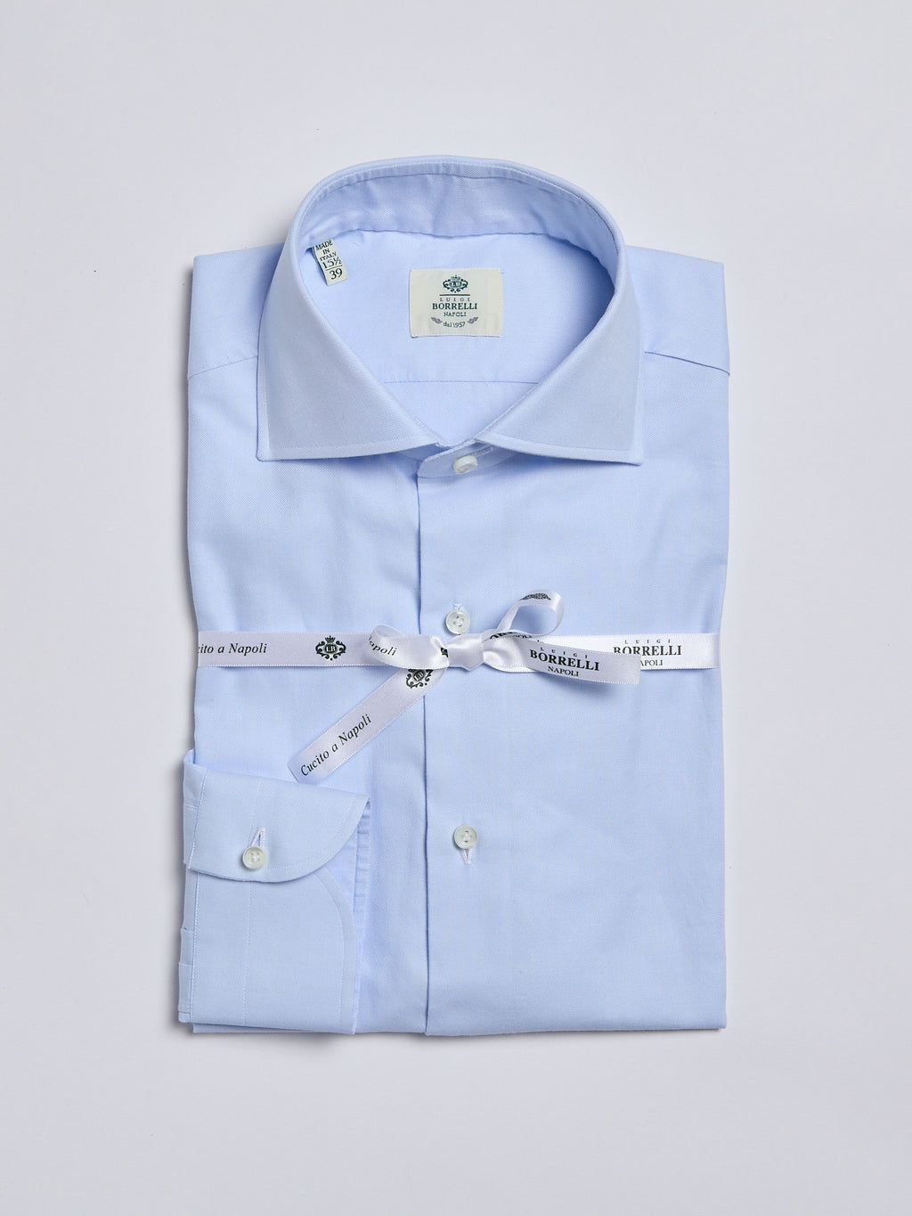 SOLID COLOR OXFORD SHIRT - SKY BLUE