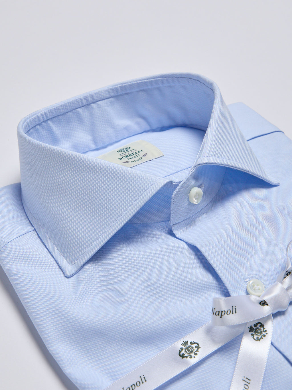 SOLID COLOR OXFORD SHIRT - SKY BLUE
