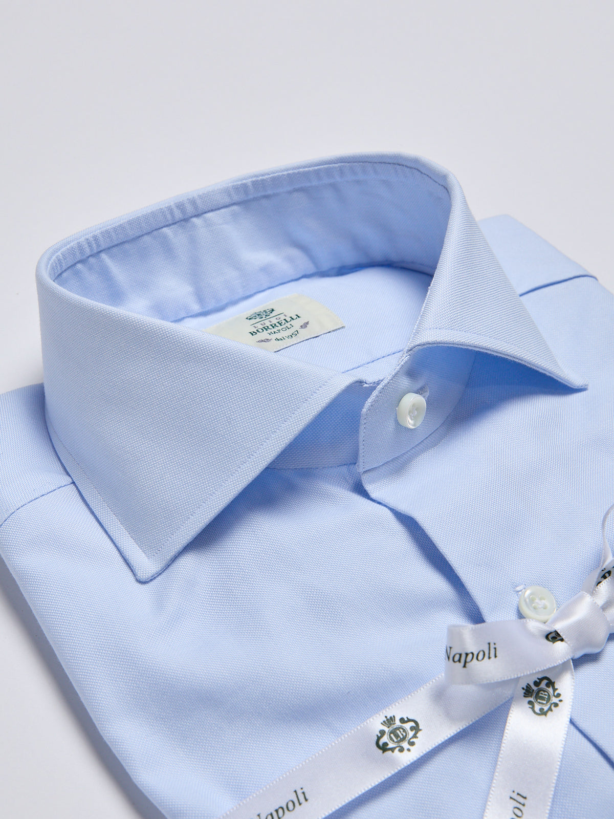SOLID COLOR OXFORD SHIRT - SKY BLUE