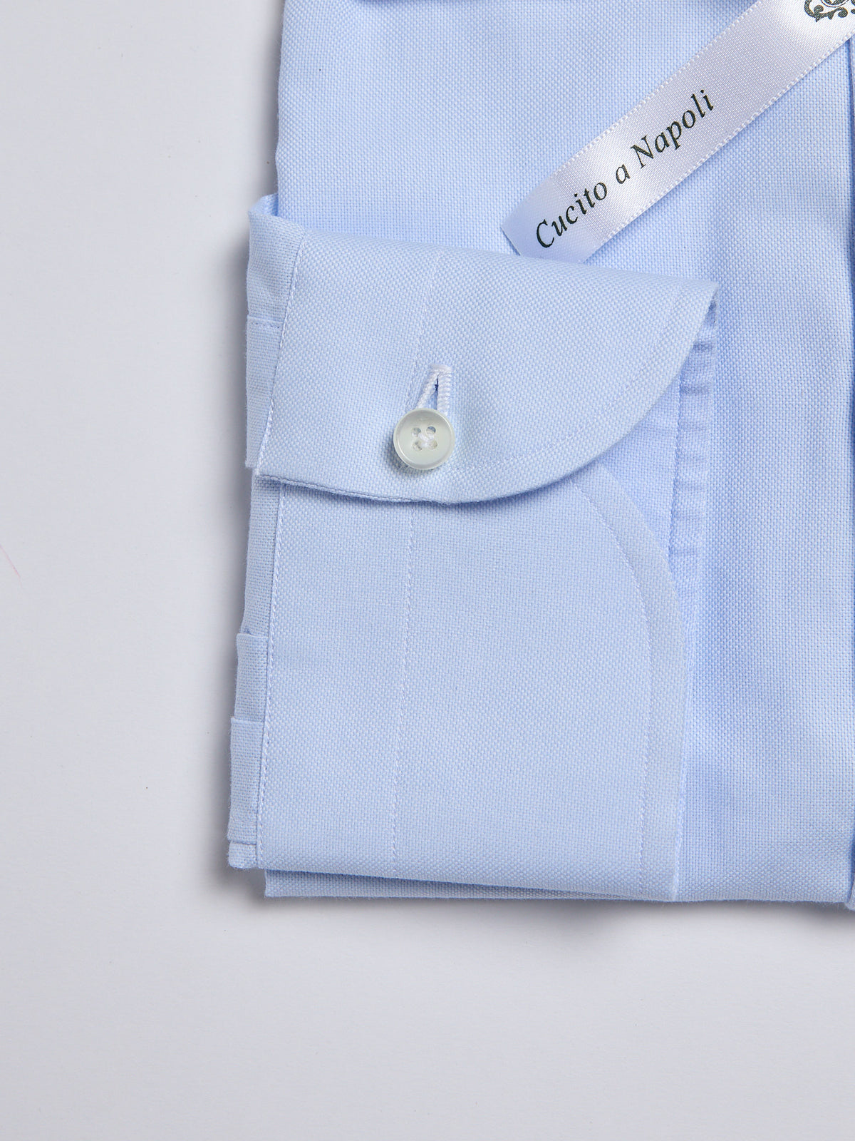 SOLID COLOR OXFORD SHIRT - SKY BLUE