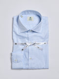 TEXTURED COTTON SHIRT - SKY BLUE