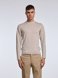 WOOL CREWNECK - BEIGE