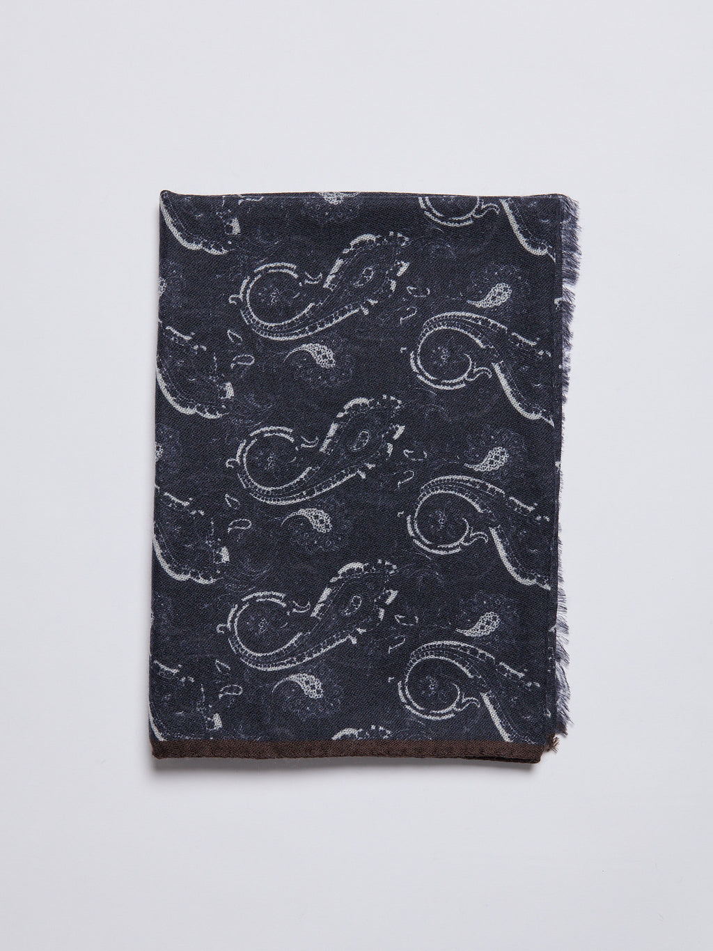PURE CASHMERE SCARF - BLUE