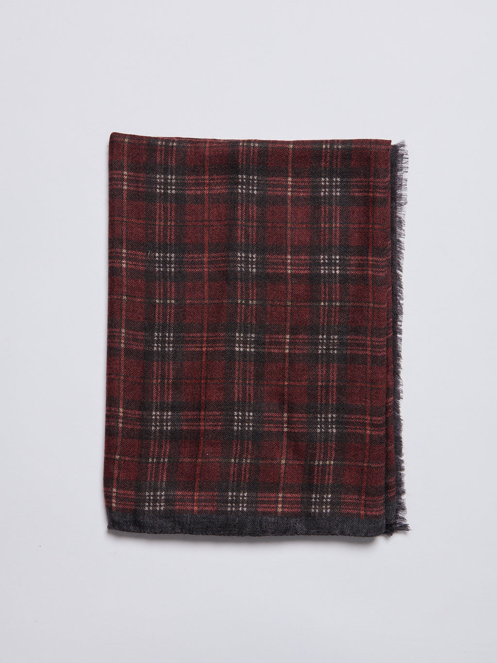 PURE CASHMERE SCARF - RED