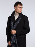 PURE CASHMERE SCARF - BLUE
