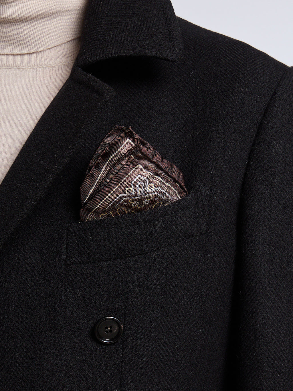 SILK POCKET SQUARE - GREEN