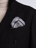 SILK POCKET SQUARE - GREY