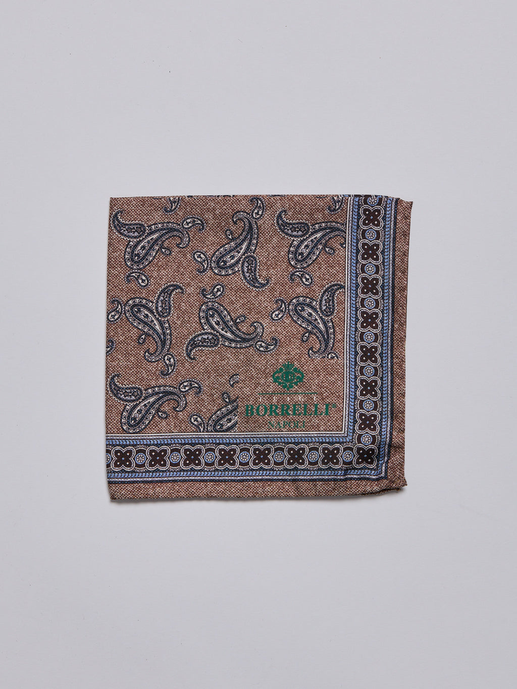 SILK POCKET SQUARE - BEIGE
