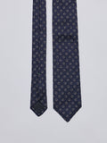 TAILORED SILK TIE - BLUE