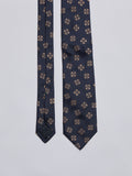 TAILORED SILK TIE - BLUE