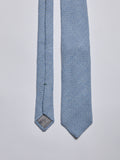 TAILORED WOOL TIE - LIGHT BLUE