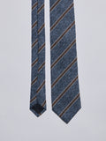 TAILORED SILK BLEND TIE- LIGHT BLUE