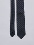 TAILORED SILK TIE - BLUE