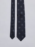 TAILORED SILK TIE - BLUE