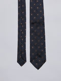 TAILORED SILK TIE - BLUE