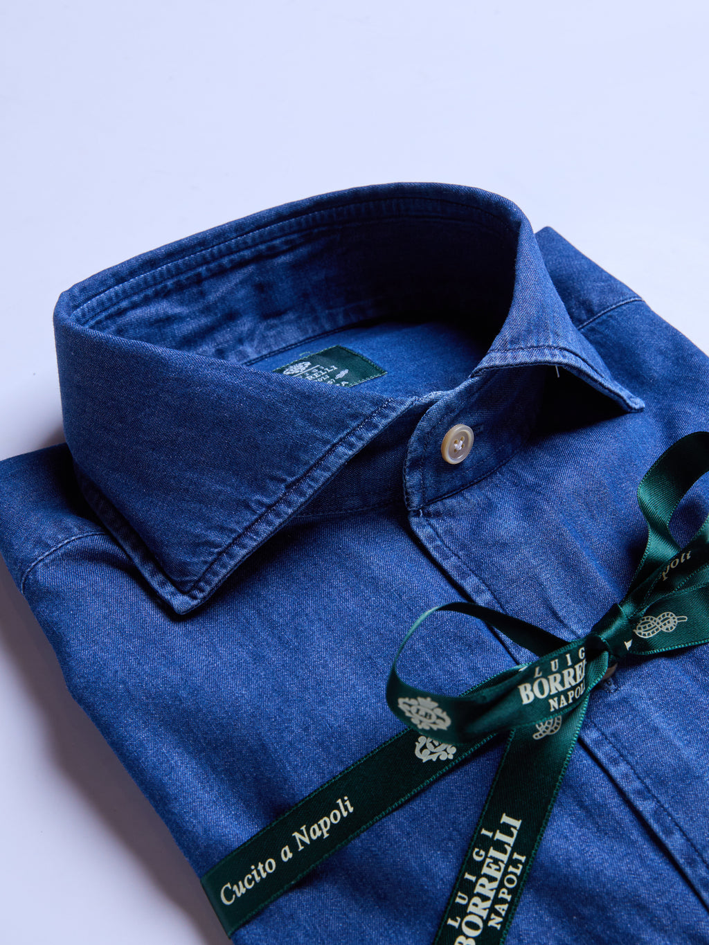 DENIM SHIRT - MEDIUM BLUE