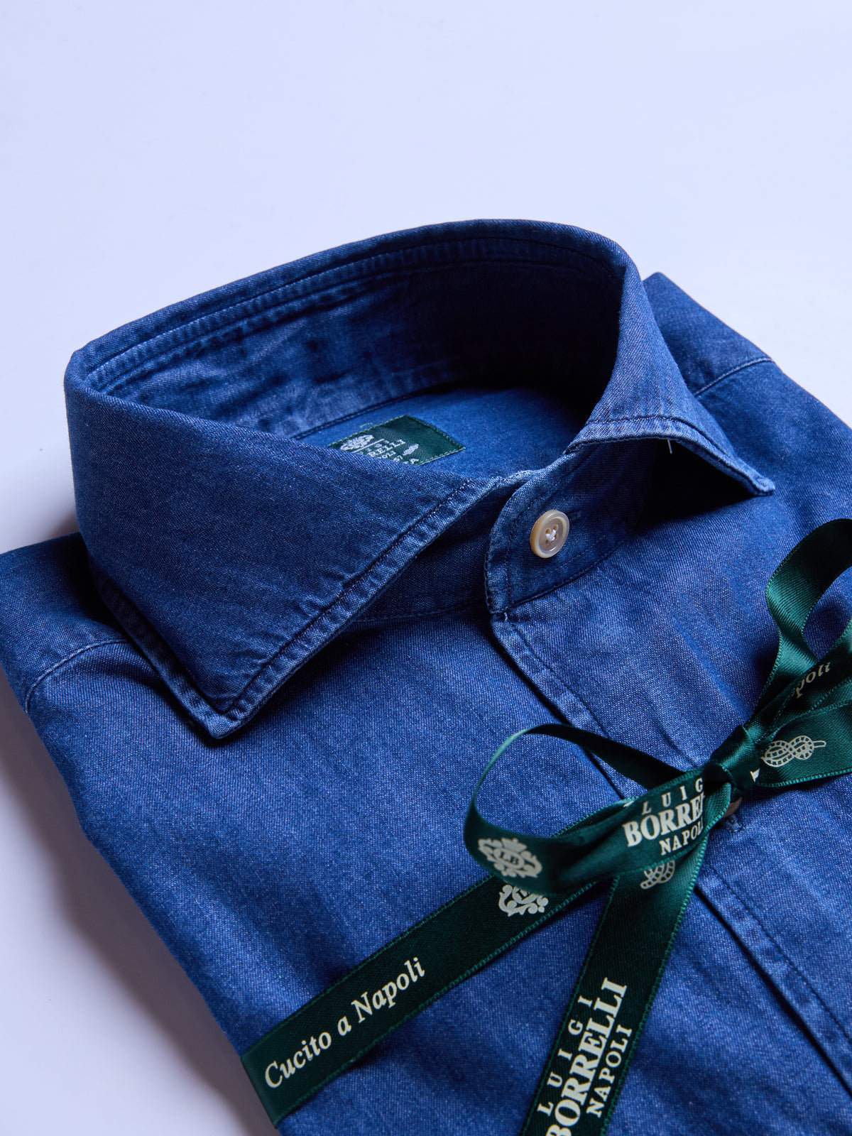DENIM SHIRT - MEDIUM BLUE