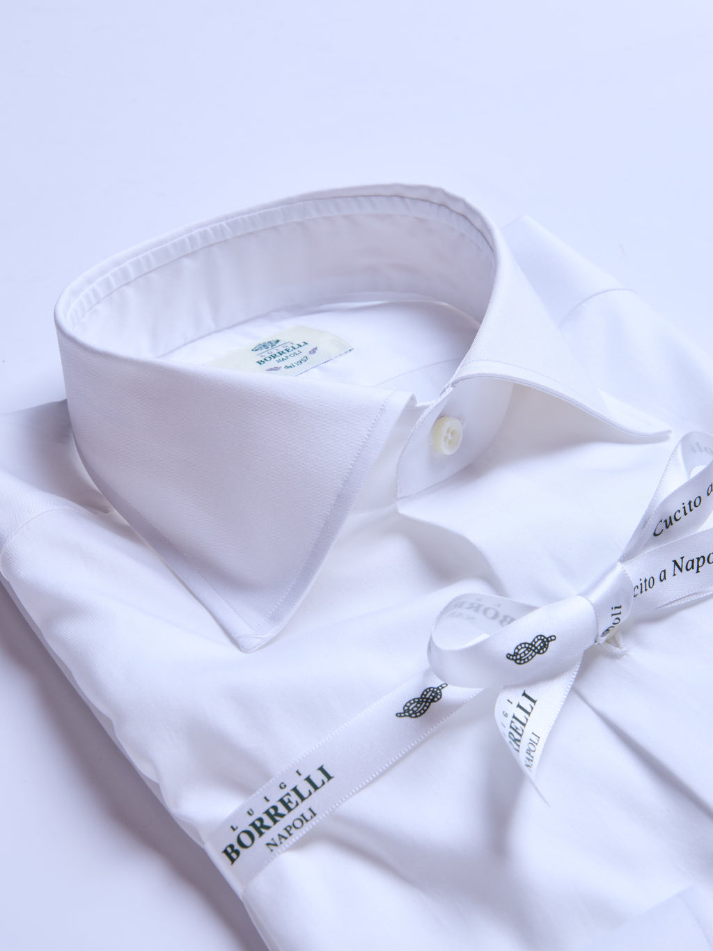 SOLID COLOR POPLIN SHIRT - WHITE