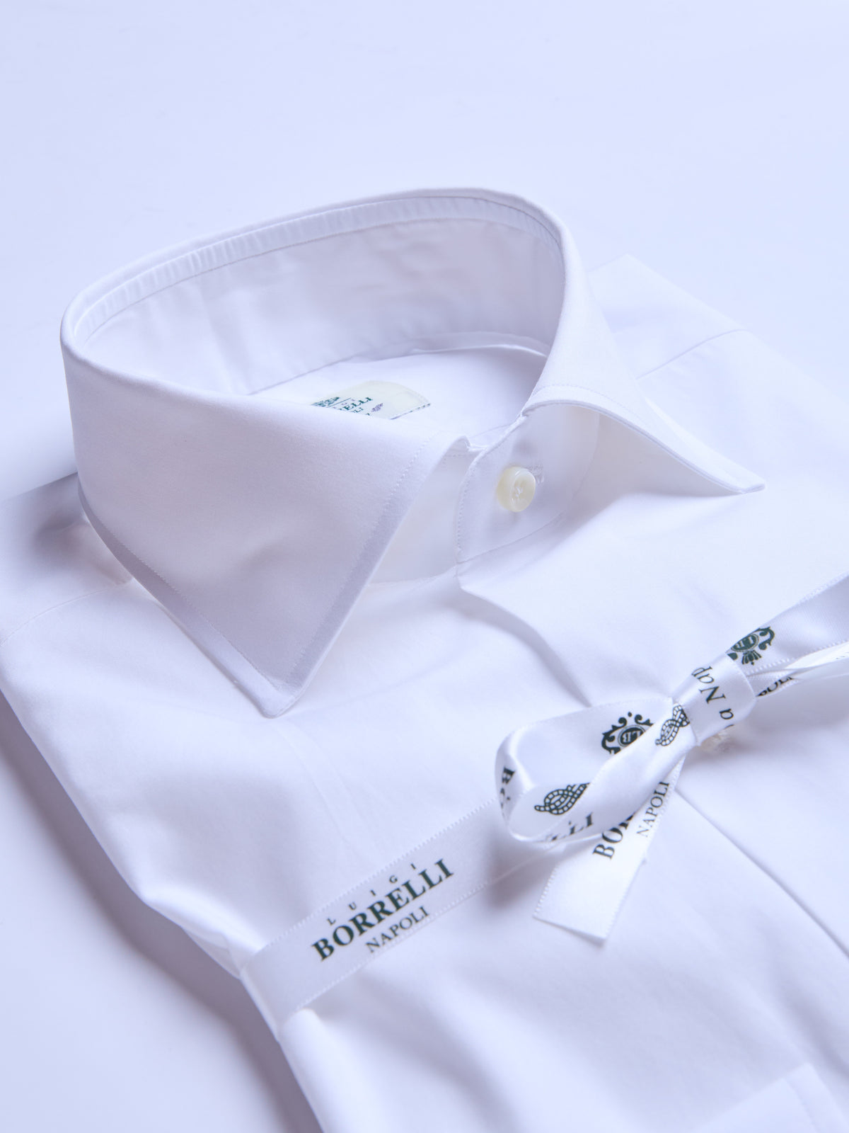 SOLID COLOR  POPLIN SHIRT - WHITE