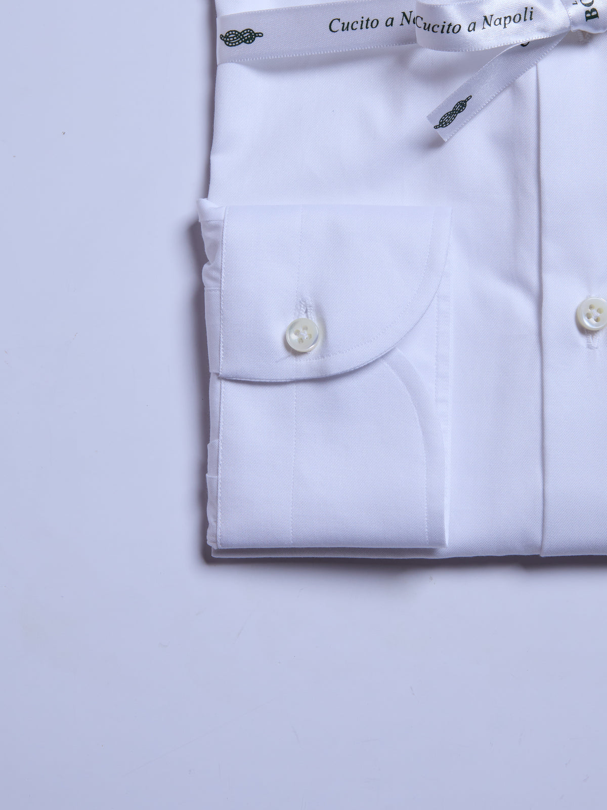 SOLID COLOR TWILL SHIRT - WHITE