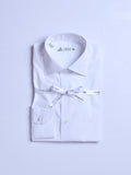 "SAKELLARIDIS" SOLID COLOR SHIRT - WHITE